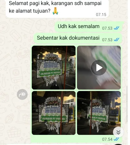 Pengiriman Papan Bunga Selamat Jalan Thamrin Jakarta