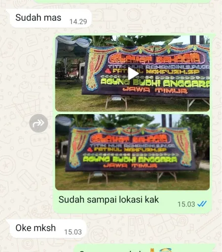 Pengiriman Papan Bunga Jalan Thamrin Jakarta