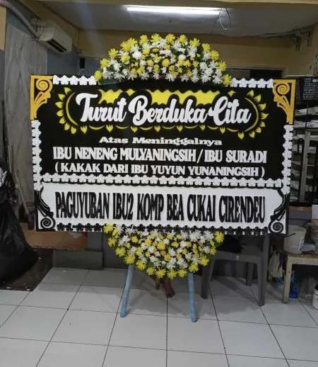 Papan Bunga Duka Jalan Thamrin Jakarta